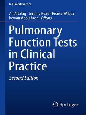 cover image of Pulmonary Function Tests in Clinical Practice